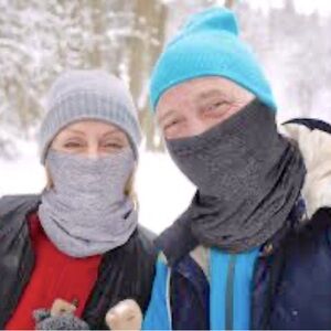 Fleece Neck Gaiter *Neck Warmer with Drawstring